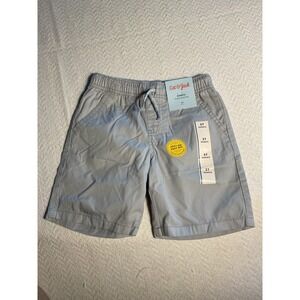 Cat & Jack Boys Light Gray Easy On Pull On‎ Shorts Size 5T New With Tags